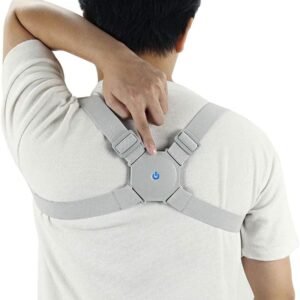 Corretor de Postura Inteligente com Vibração – Sensor Ajustável e Alerta de Má Postura