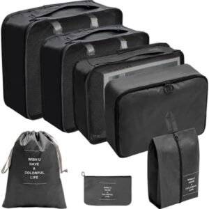 Organizador de Viagem Oásis OIH-4010 com 7 Peças – Malas e Acessórios