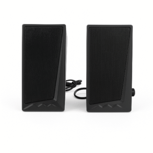 Mini Caixa de Som USB com LED RGB – Modelo E-1062 / E-1064 – Som Estéreo 2.0